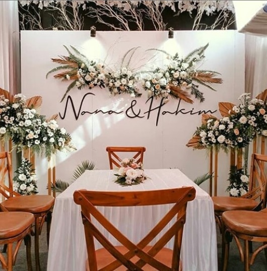 Jasa Dekorasi Lamaran , Akad Nikah, Tunangan Jogja Pusat Wedding